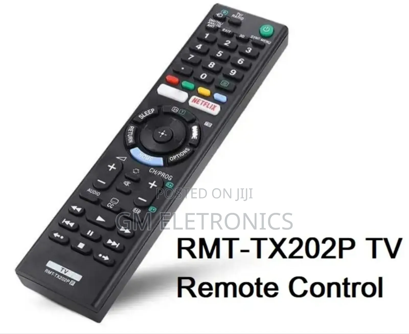 Universal RMT-Tx202p Sony Tv Remote for LCD Smart TVS + Batteries