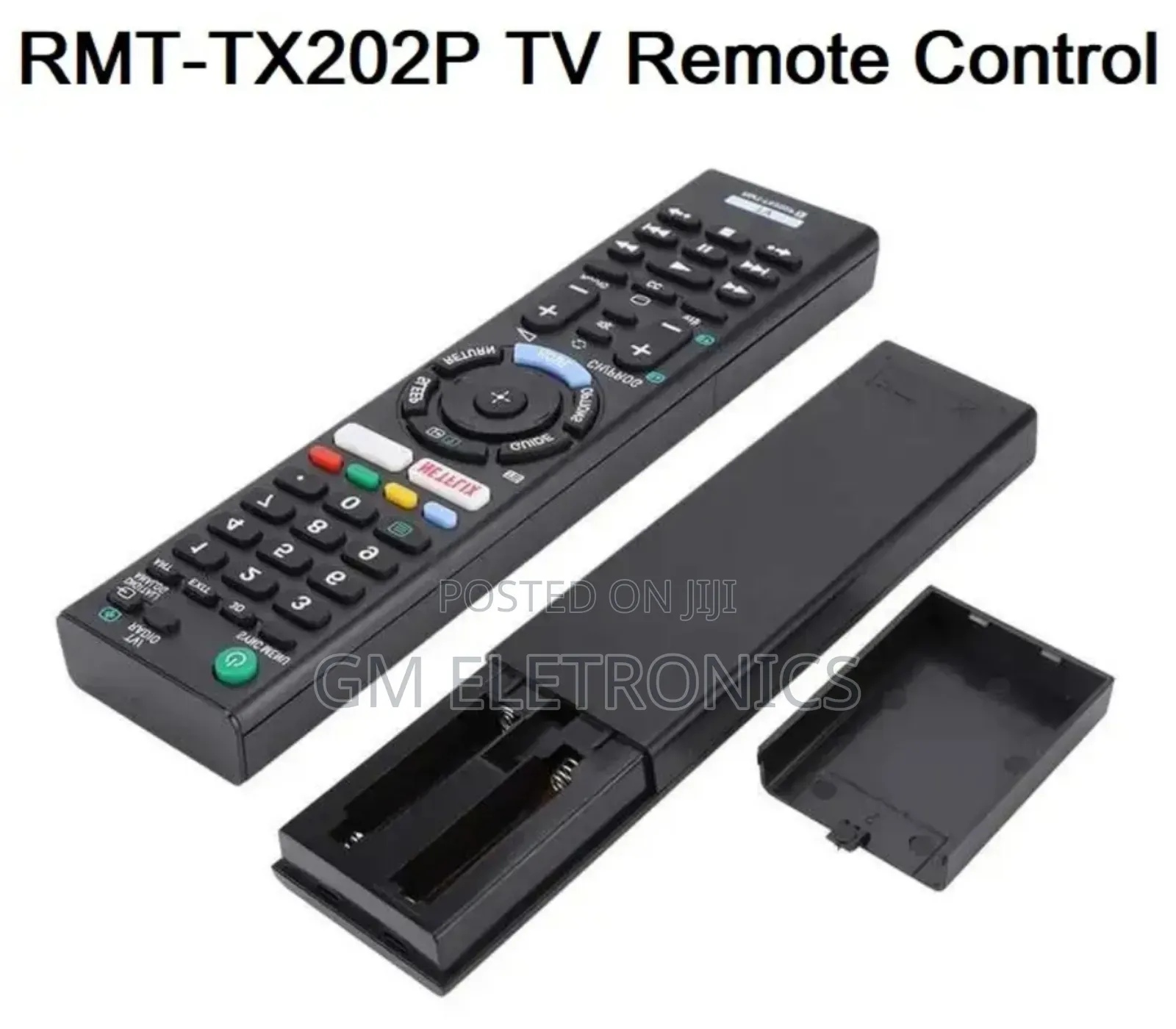 Universal RMT-Tx202p Sony Tv Remote for LCD Smart TVS + Batteries
