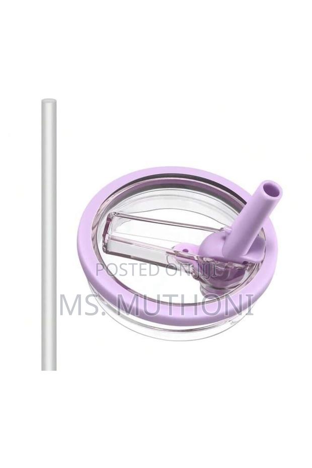 Replacement One Leak-Proof Lid and One Reusable Straw - thumbnail 3