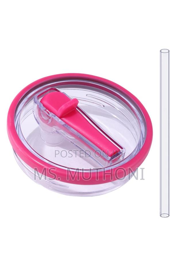 Replacement One Leak-Proof Lid and One Reusable Straw - thumbnail 4