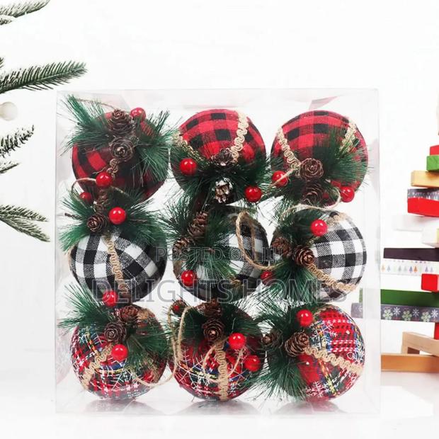Christmas Decoration Pendant Pine Cloth Art_cu