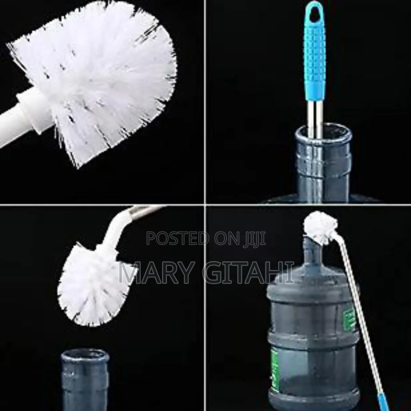 Bent Gallon Bottle Cleaning Brush