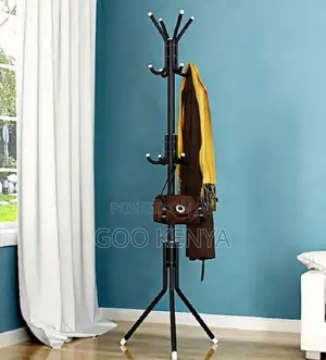Home Coat Hanger; Floor Standing Laundry and Storage Rack for Home