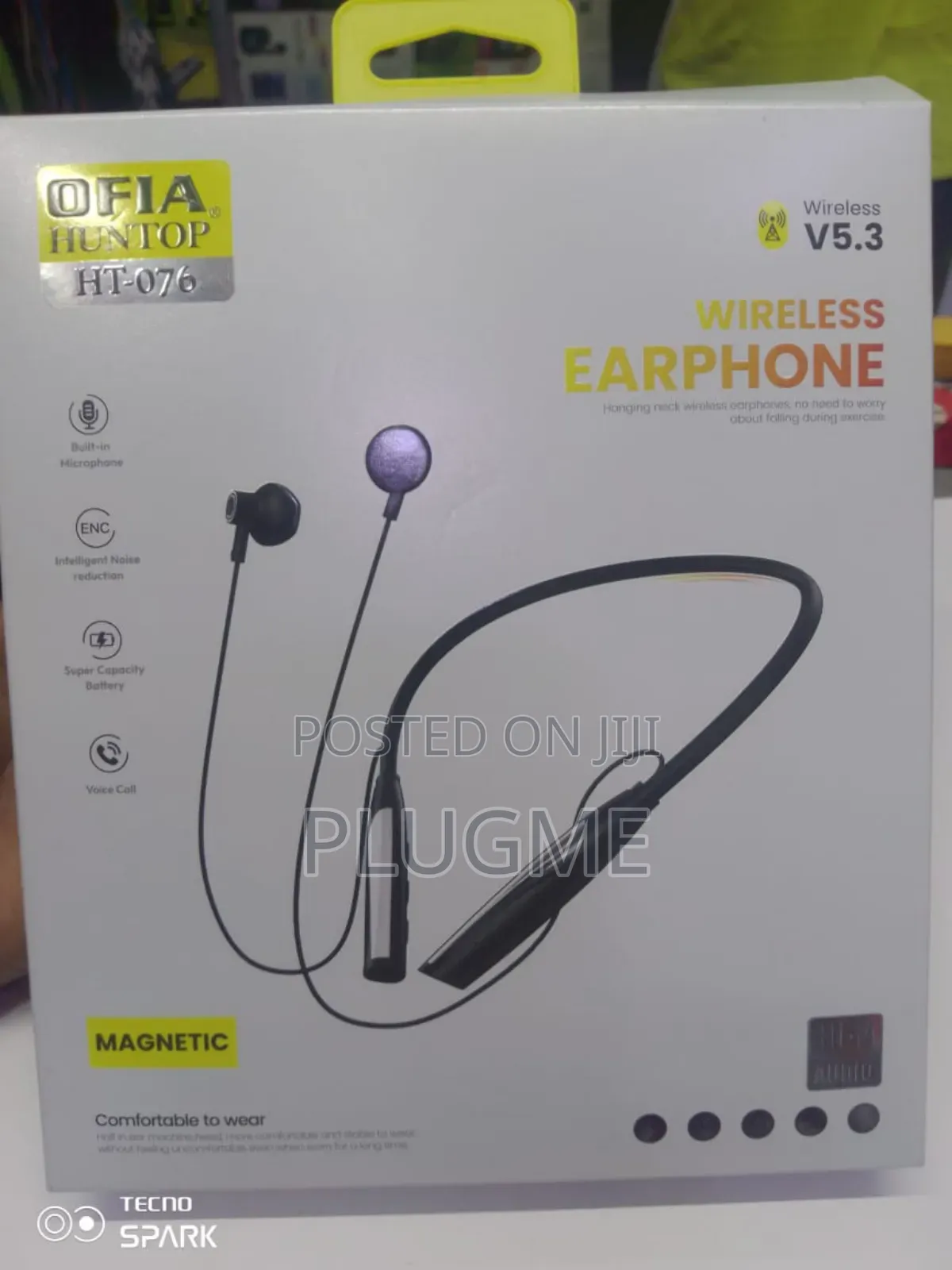 Ofia Huntop Ht-076 Wireless Neckband
