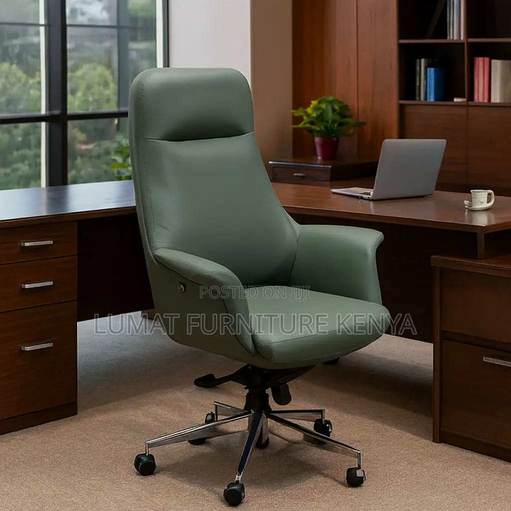 Executive Office Manager’S Leather Seat