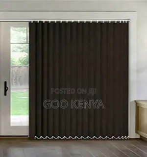 Home Curtains; Manual Sunscreen Fabric Vertical Blinds For Windows