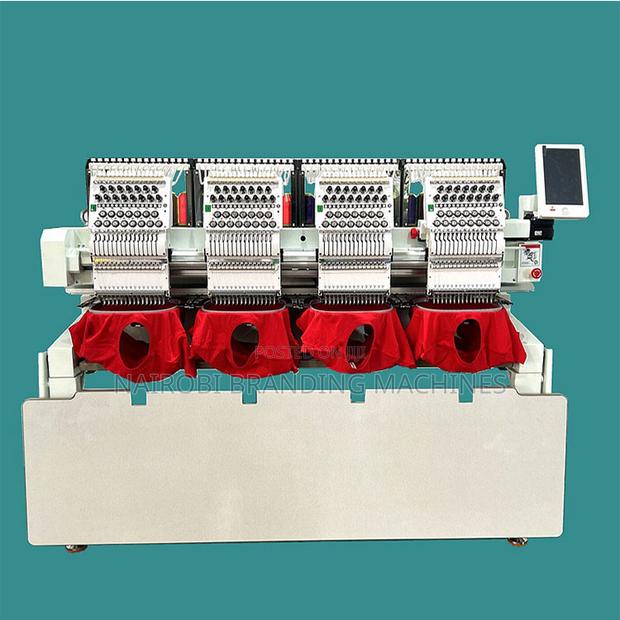 Multifunctional 12/15 Needles 4 Heads Computerized Embroidery Machine