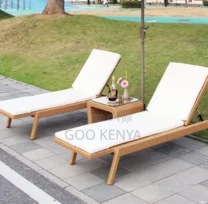 Home Lounge Chair; Heavy-Duty Outdoor Sun Lounger and Beach Chair