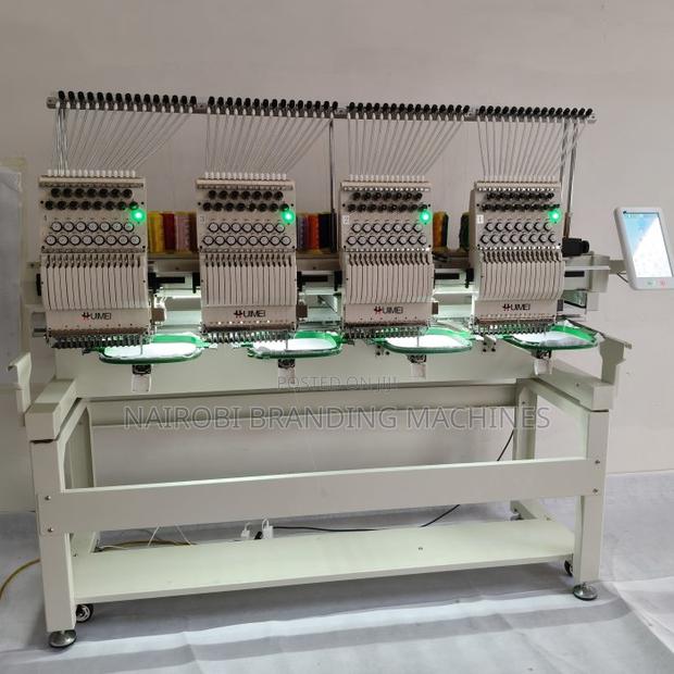 High Quality 4 Heads 15 Needles Computer Embroidery Machine
