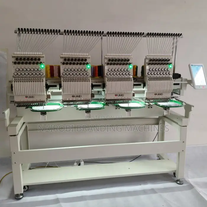 High Quality 4 Heads 15 Needles Computerized Embroidery Machine