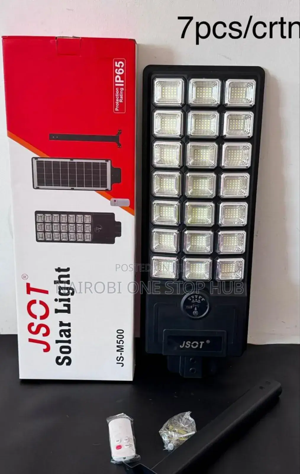 Jsot Solar Street Light, Model Js-M500. 500 Wats