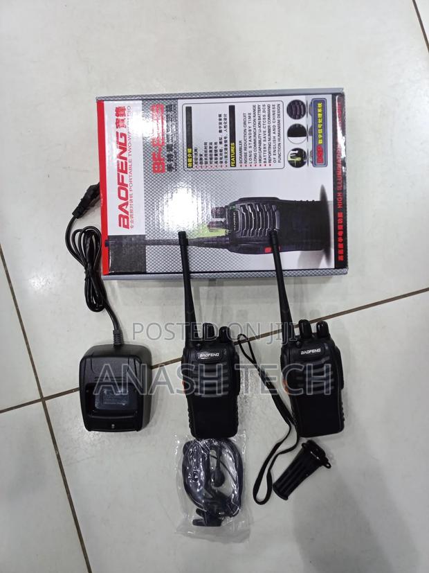 Baofeng Bf-888s 5km Range 16-Channel Radio for Outdoor Security Use