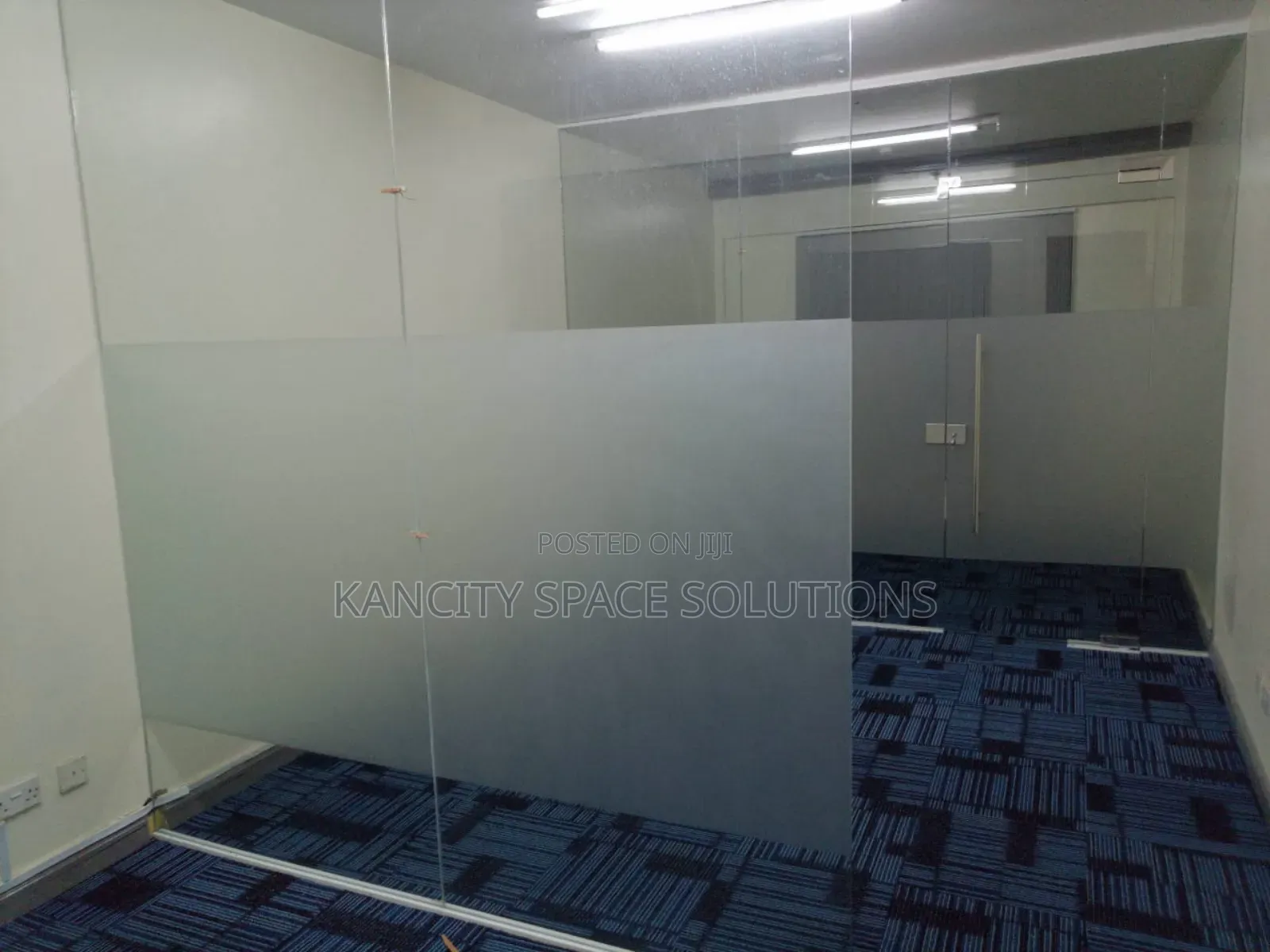 Installation of Tile Carpet and Glass Partitions/Wall