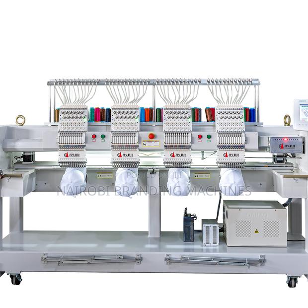 4 Head Embroidery Machine Prices Cap/T-Shirt/Flat Embroidery