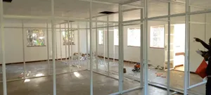 Aluminum Frame Fabrication Partitions