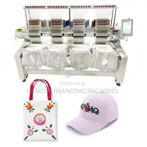 Hot Sale 4 Head Embroidery Machine Four Head Computerized Electric