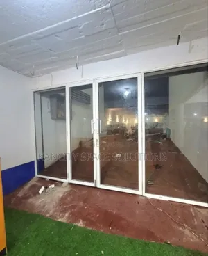 Double Aluminum Standard Swing Doors