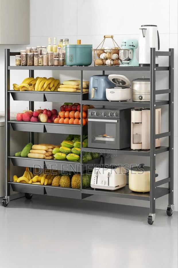Multifunctional Strong Mettalic Kitchen Rack - main view