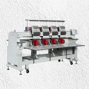 New 4 Head Embroidery Machine Industrial 12/15 Needles