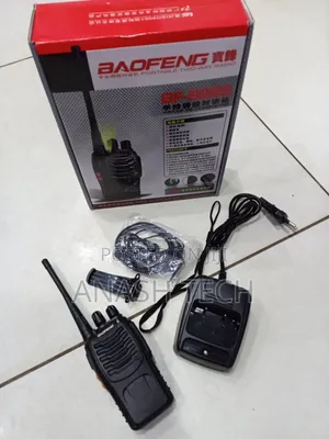 A Pair Baofeng Bf-888s Walkie-Talkie 3km Range 16 Channel