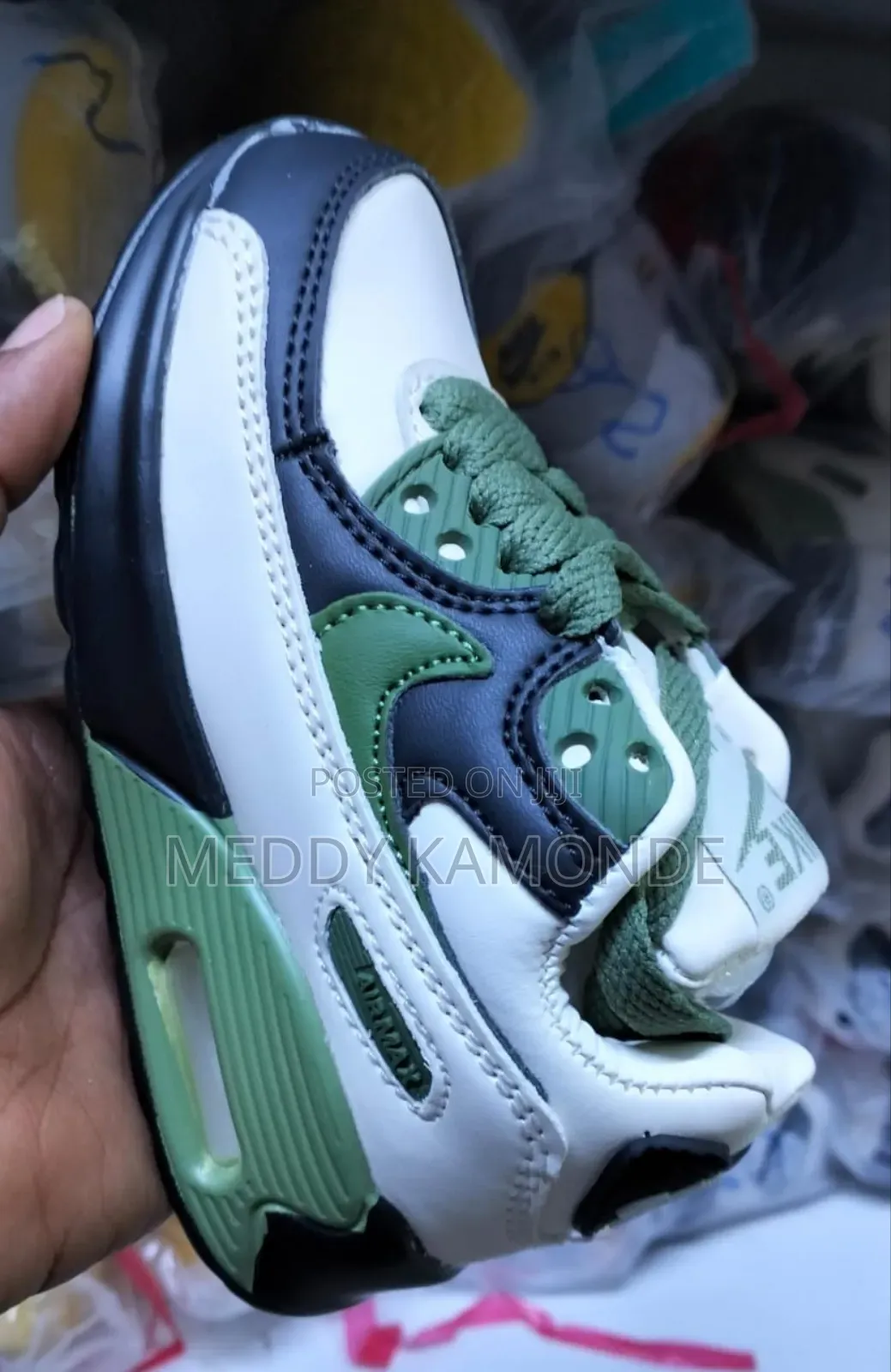 Grey/Green/Pink Airmax