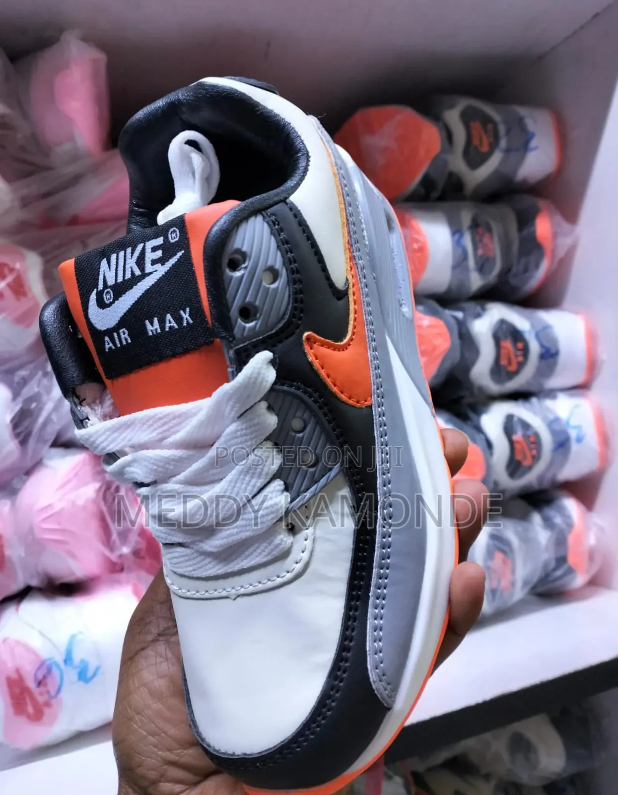 Grey/Green/Pink Airmax