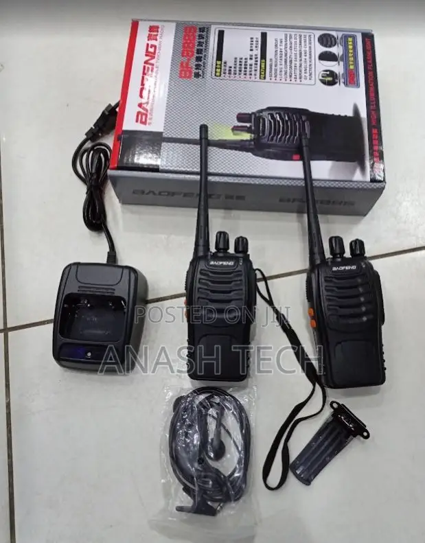 Baofeng Bf-888s Handheld Security Radio Calls 3km Range
