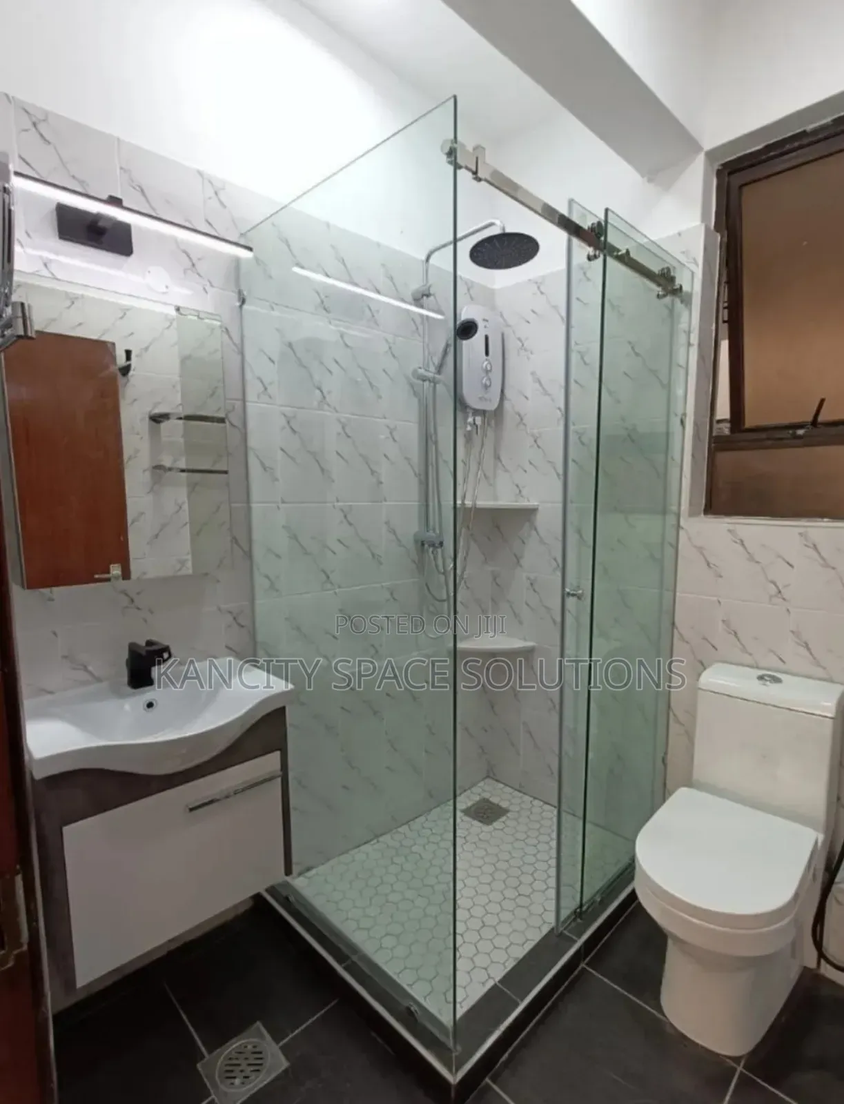 Sliding Glass Shower Cubicle