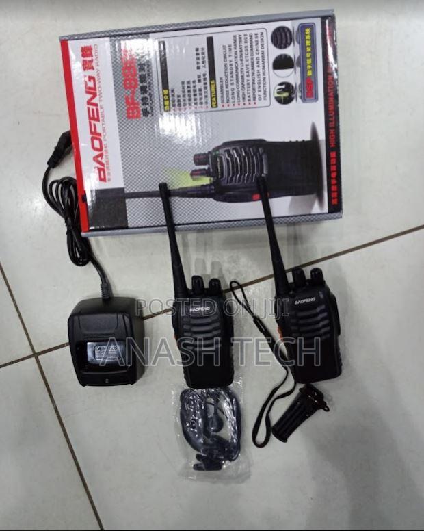 1 Pair of Baofeng Bf-888s Walkie Talkie 2pcs