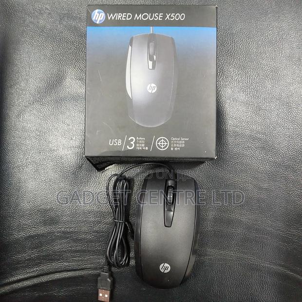 Original Hp Wired Mouse X500