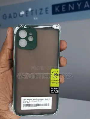 Tpu Bumper With Translucent Back Pc Case for iPhone 12
