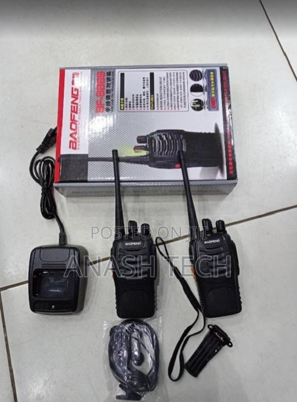 Baofeng Bf-888s Handheld Radio Call Walkie Talkie With Earpiece