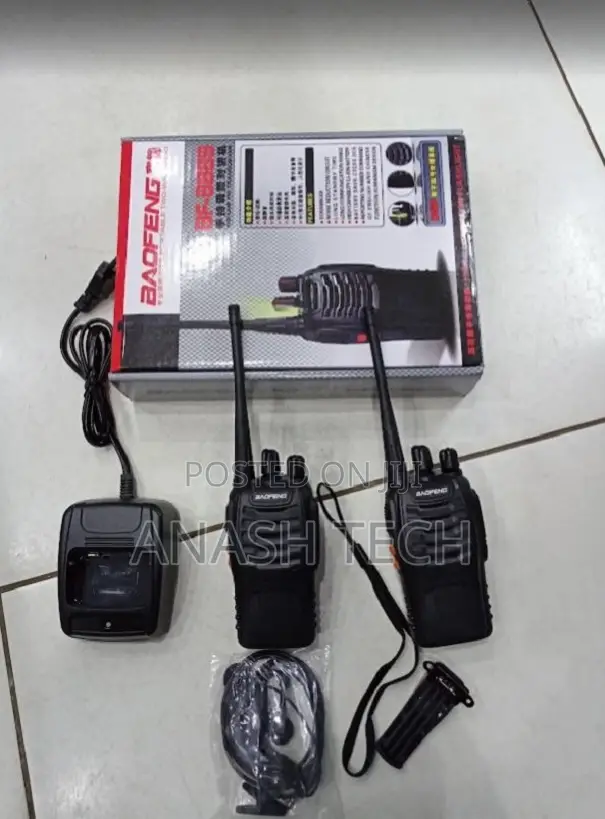 Baofeng Bf-888s Handheld Radio Call Walkie Talkie With Earpiece