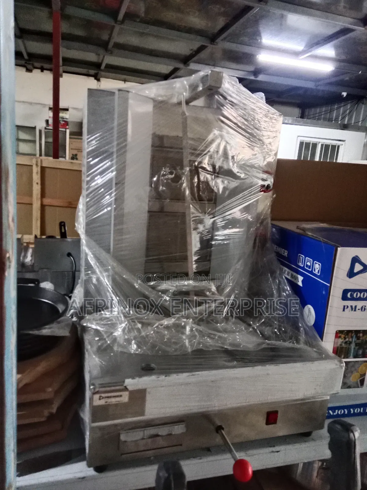 Two Burner Shawarma Machine