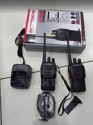 Upgraded Baofeng Bf-888s Portable Walkie Talkie 2 Pieces