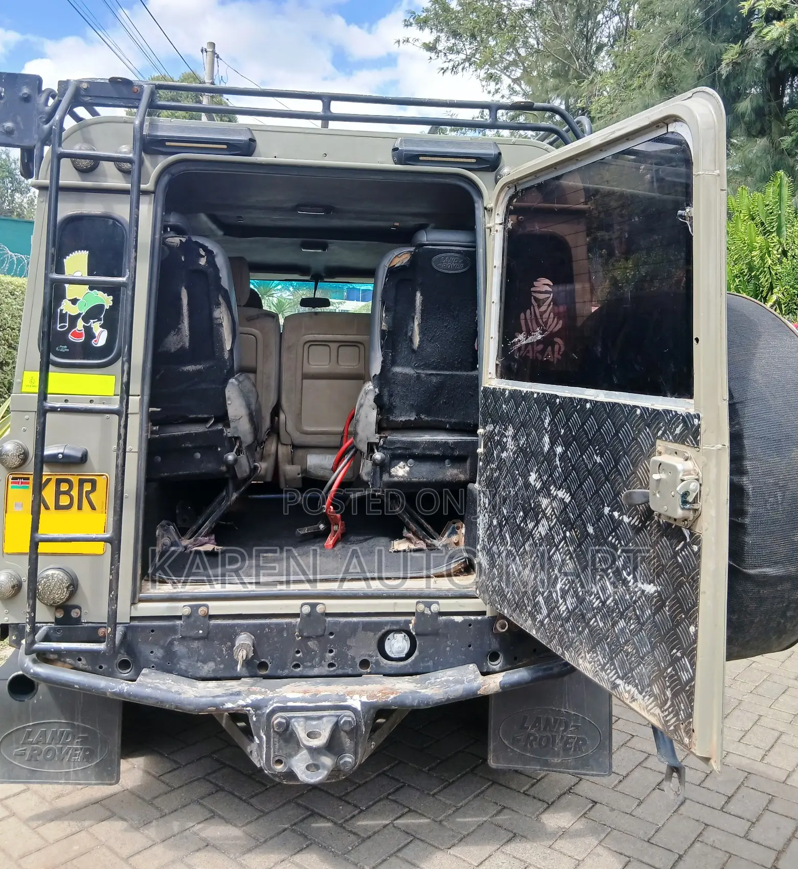 Land Rover Defender Puma 110 2.4 TD 2011 Green
