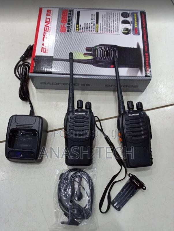 Security Baofeng Bf888s Walkie Talkie Radio With Earpiece