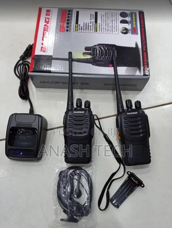 Security Baofeng Bf888s Walkie Talkie Radio With Earpiece