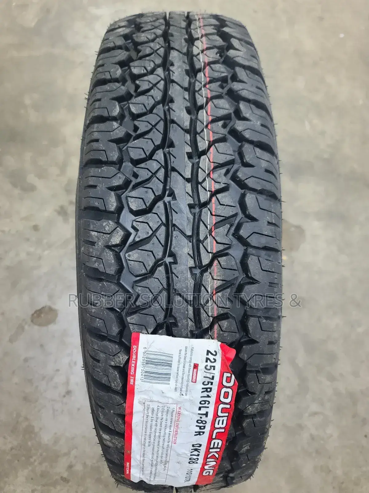 225/75r16 Doubleking Tires L/T 8pr