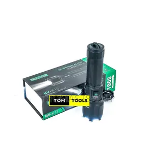 1000 Lumen Aluminum Alloy Led Torch With 3000mah 26650 Battery