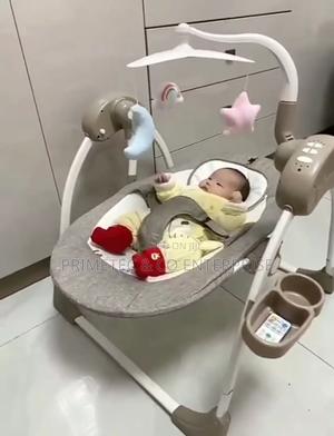 Electric Remote Swing Baby Cradle - thumbnail 2