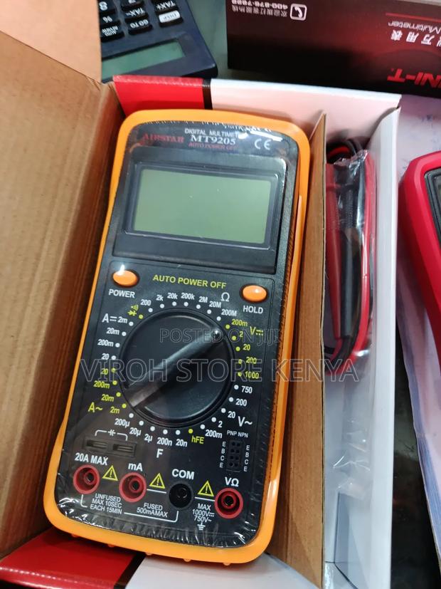 Ac/Dc Digital Multimeter Electrical Tester, Multimeter For (Airlite) - thumbnail 3