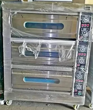 Commercial 3 Deck 6 Tray Industrial Oven