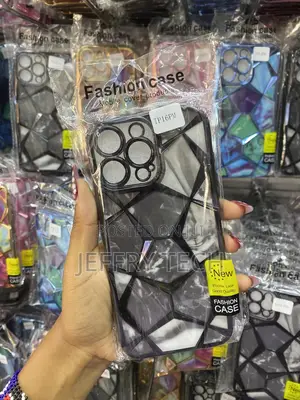 Giseax Diamond Cut Case for iPhone 16 Pro Max Geometric Marble Design