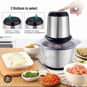 3ltrs Stainless Steel Electric Chopper .