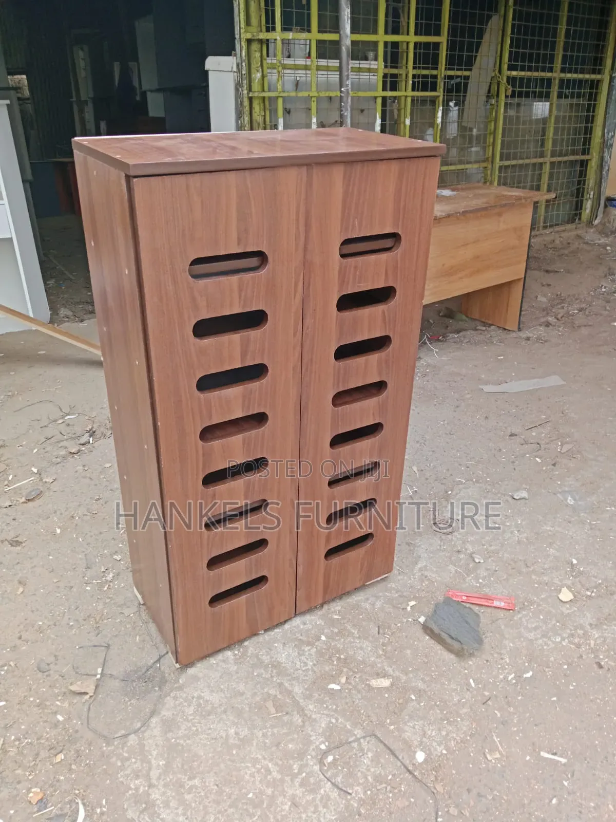 Simple Wooden Shoe Rack
