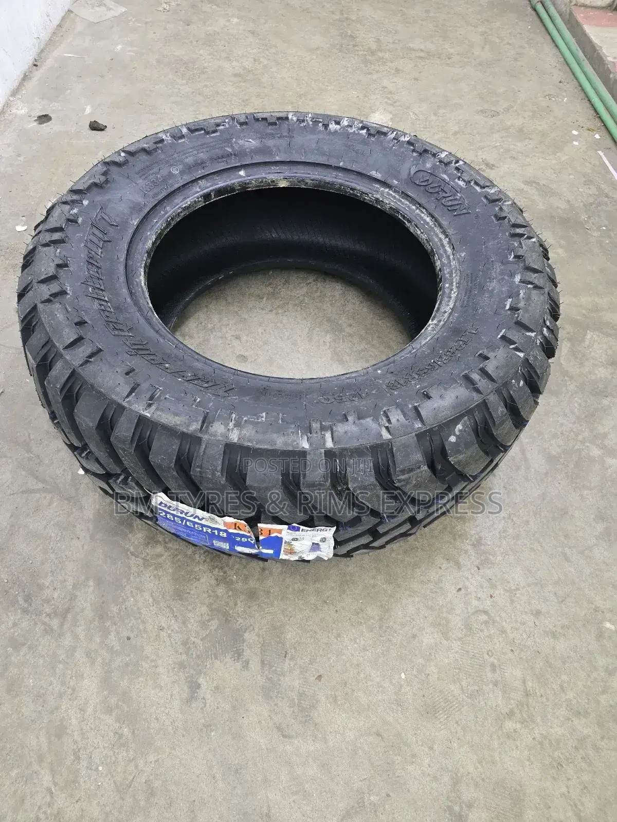 285 /65 R18 Durun Tyres (Mud Terrein).