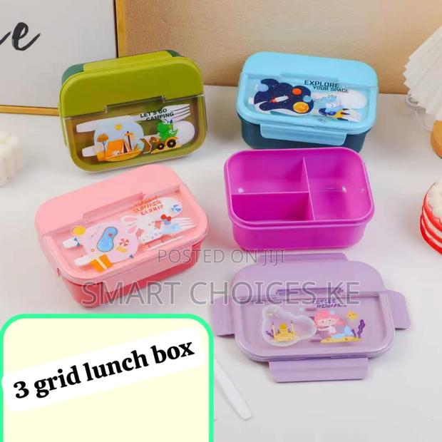 3 Compartment Lunch Box For Kids