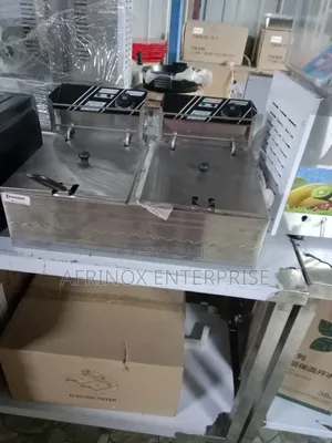 Chips Deep Fryer, 6*6 Litres. Fry Professionally.