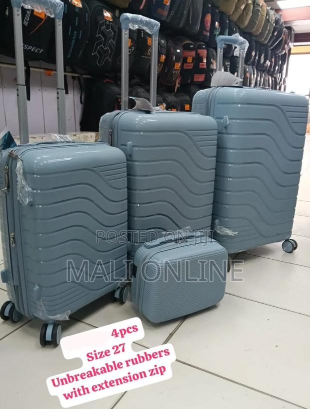 4-Piece Spinner Luggage Set Expandable Suitcases Travel Bags 27 Inch
